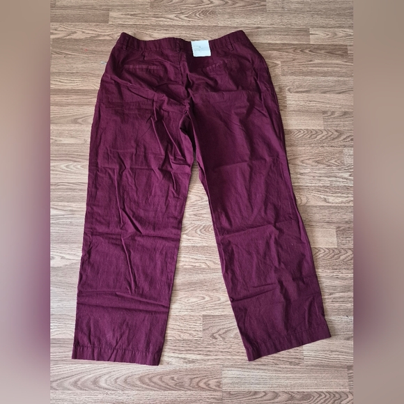 A New Day Women's Burgundy Pants - Picture 4 of 9